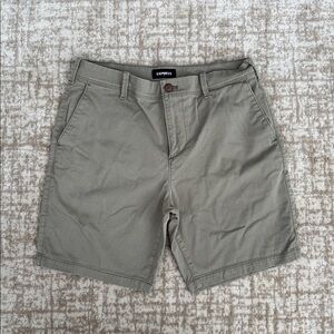 Express Men’s Khaki Shorts